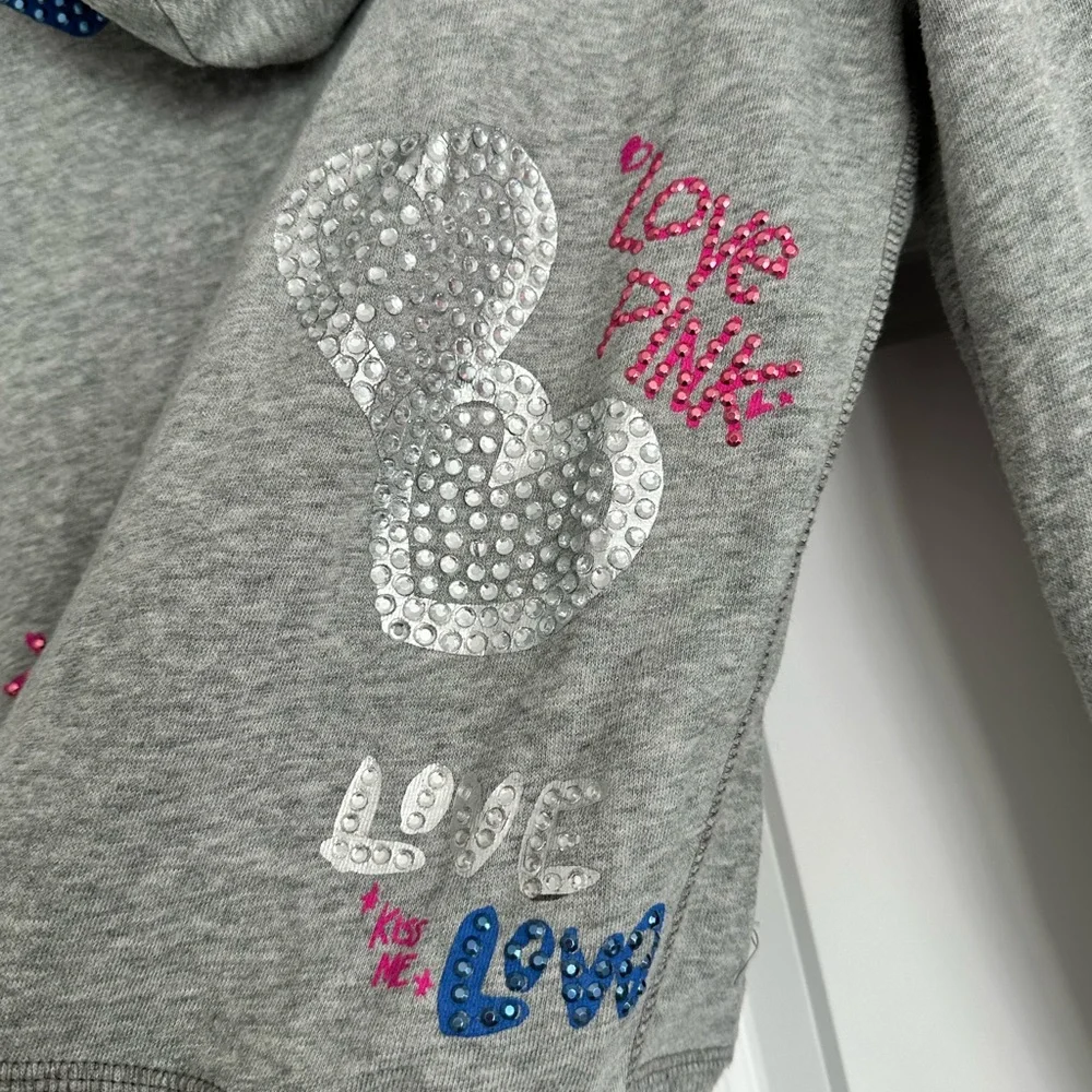 Victoria's Secret Pink Bling Zip up Hoodie - Picture 6 of 8